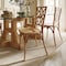 Flash Furniture Brooklyn Commercial Grade Pecan Solid Wood Stackable Dining Chair with Intricate Back Detail, 2PK 2-ZH-8100-5-PEC-GG - alternate 4